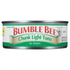 BUMBLE BEE TUNA CHUNK LIGHT IN WATER 5OZ 