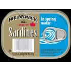 BRUNSWICK SARDINE IN SPRING WATER 84G