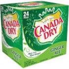 CANADA DRY GINGER ALE CANS 12 OZ 24/CS