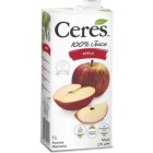 CERES  APPLE 100% JUICE 1LTR EACH