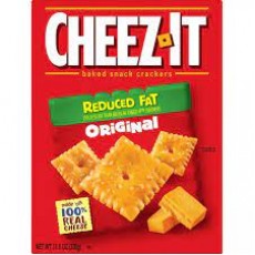 CHEEZE-IT-REDUCED FAT CRACKERS 11 0Z