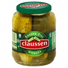 CLAUSSEN DILL KOSHER WHOLE 32OZ 