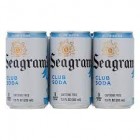 SEAGRAM'S CLUB SODA CANS 12OZ 12 PACK