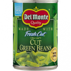 DELMONTE GREEN BEANS CUT 8OZ