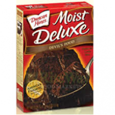 DUNCAN HINES DEVILS FOOD CAKE MIX 18.25OZ 