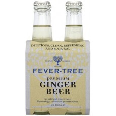 FEVER TREE GINGER ALE BOTTLES 200ML CS/24