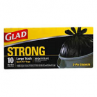 GLAD TRASH30 GALLON LARGE 15 BAGS 