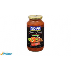 GOYA PASTA SAUCE  MEAT FLAVORED 12OZ