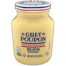 GREY POUPON DIJON MUSTARD 8OZ