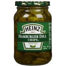 HEINZ HAMBURGER DILL SLICES 16OZ 