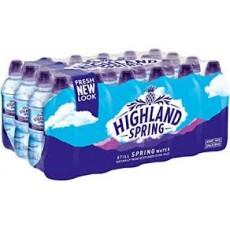 HIGHLAND SPRING STILL WATER PET 500 ML 24 PK