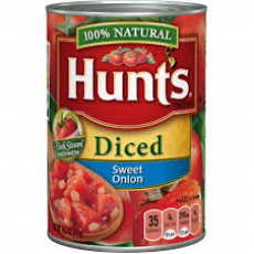 HUNTS TOMATO DICED ONION 14.5