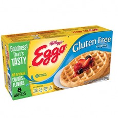 KELLOGGS EGGO GLUTEN FREE ORIGINAL WAFFLE - 8/9.8OZ 