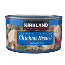 KIRKLNAD PREMIUM CHUNK CHICKEN BREAST 12.5OZ