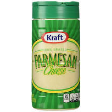KRAFT CHEESE PARMESAN GRATED - 8OZ. 
