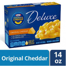 KRAFT DELUXE MACARONI & CHEESE DINNER 14OZ
