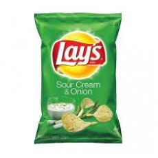 LAY'S POTATO CHIPS SOUR CREAM & ONION 6.5OZ