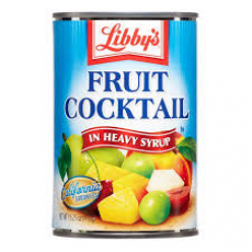 LIBBYS FRUIT COCKTAIL SYRUP 30OZ