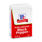 MCCORMICK PEPPER BLACK GROUND 3 OZ 