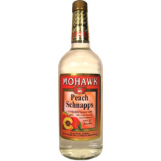 MOHAWK PEACH SCHNAPPS 1LTR