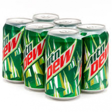 MOUNTAIN DEW CANS 12OZ 24 C/S