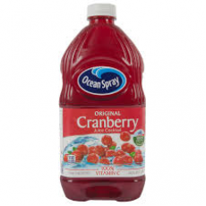 OCEAN SPRAY CRANBERRY JUICE COCKTAIL 64OZ 