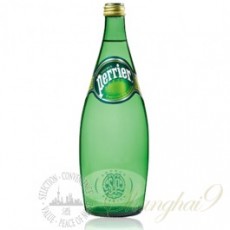 PERRIER LEMON BOTTLES  12/750ML