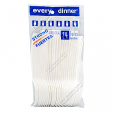 KNIFES PLASTIC 24 SINGLES