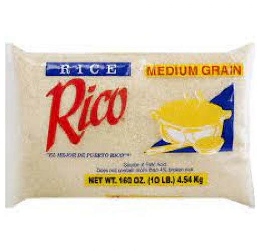RICO RICE MEDIUM GRAIN 10 LBS