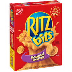 RITZ BITS CRACKERS PEANUT BUTTER MUNCH PACK-1OZ