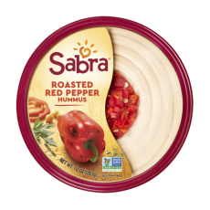 SABRA RED PEPPER HUMMUS 10OZ 