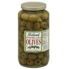 ROLAND GREEN PITTED OLIVES 16OZ 