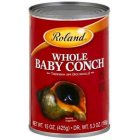 ROLAND WHOLE BABY CONCH 15OZ
