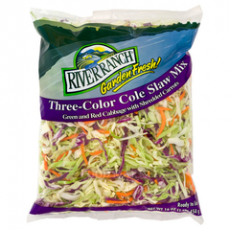 SALAD COLE SLAW 3 COLOR BAG 1LB 