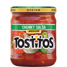 TOSTITOS SALSA MEDIUM 16OZ
