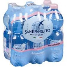 SAN BENEDETTO NATURAL SPRING WATER 500ML X 24