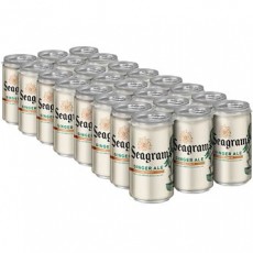 SEAGRAM'S GINGER ALE CANS 12OZ CASE/24