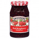 SMUCKERS RASPBERRY PRESERVES 18 OZ 