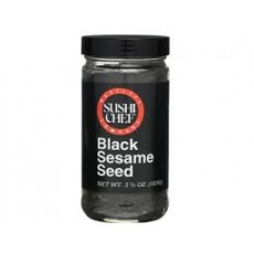 SUSHI CHEF BLACK SESAME SEED 3.75 OZ