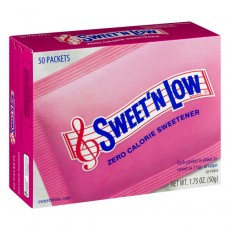 SWEET N LOW ZERO CALORIESWEETENER 50 ACKETS 50G