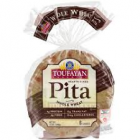 TOUFAYAN PITA BREAD WHOLE WHEAT 6CT 12OZ 