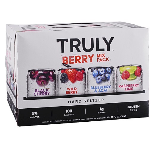 TRULY TROPICAL VARIETY PACK CANS 12OZ 24 PK
