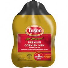 TYSON CORNISH HENS PER LB