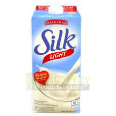 WHITE WAVE SILK SOYMILK LITE ORIGINAL  64OZ 