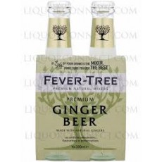 FEVER TREE GINGER BEER BOTTLES 200ML CS/24