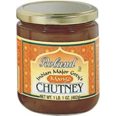 ROLAND MAJOR GREY'S MANGO CHUTNEY 18 OZ