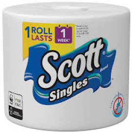SCOTT SINGLE TOILET PAPER