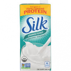 WHITE WAVE SILK UNSWT SOYMILK - 64OZ 
