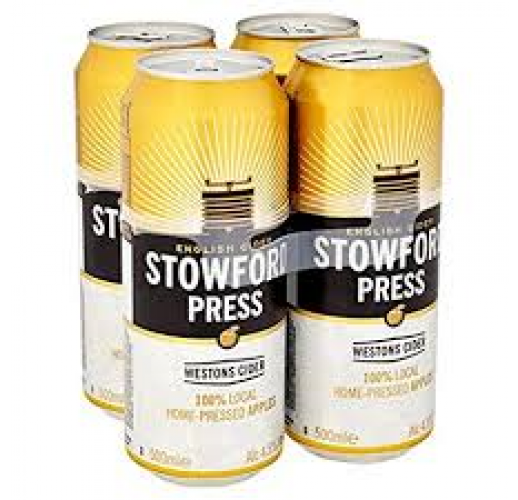 STOWFORD PRESS CIDER CANS 5OOML CASE/24